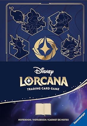 Disney Lorcana Trading Card Game Notebook