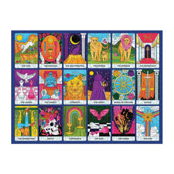 Major Arcana Double Sided 500 Piece Jigsaw Puzzle Galison (ONLINE ORDER ONLY)