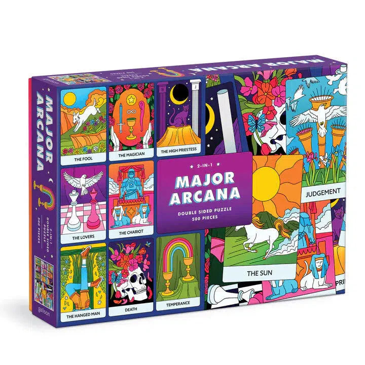 Major Arcana Double Sided 500 Piece Jigsaw Puzzle Galison (ONLINE ORDER ONLY)