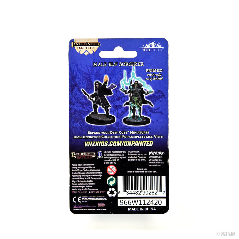 Pathfinder Battles: Deep Cuts - Elf Sorcerer Male (ONLINE ORDER ONLY)