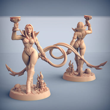 3D Printed Artisan Guild Maligna Vampire Beauty Soulless Vampires Set 28mm 32mm (Online Only)