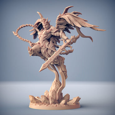 3D Printed Artisan Guild Malkaya the Fallen Epic Bosses 28mm 32mm (Online Only)