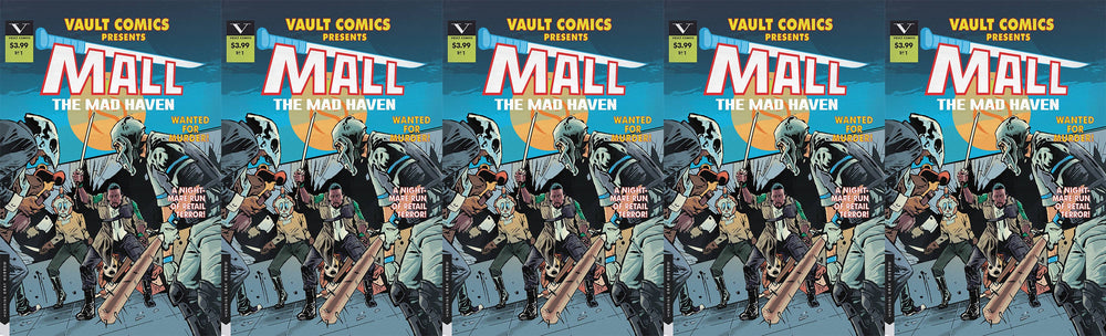 MALL #1 B Nathan Gooden Marvel Preview 3 Blade Homage Variant (MR) (08/28/2019) VAULT (ONLINE ORDER ONLY)