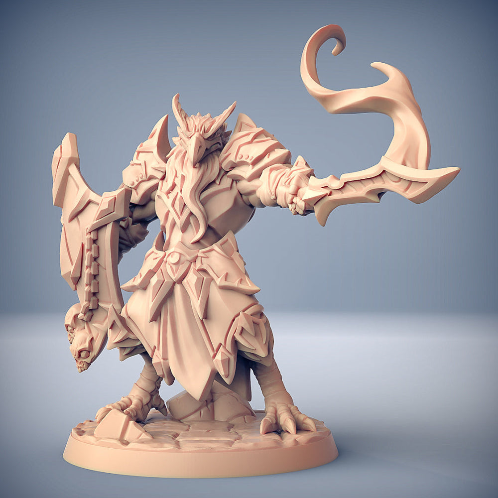3D Printed Artisan Guild Malor Eye Guardian Eye Cult Gryphkin 28mm 32mm (Online Only)
