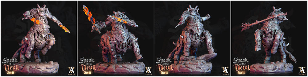 3D Printed Archvillain Games Maltrixian Devil Speak of the Devil Act II 28 32mm D&D (Online Only)