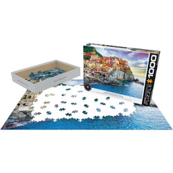Manarola Cinque Terre Italy Mediterran 1000 Piece Jigsaw Puzzle Eurographics (ONLINE ORDER ONLY)