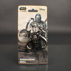 Mandalorian Mythosaur Skull (Star Wars) Large Pewter Keychain (Online Order Only)