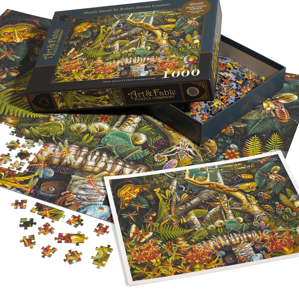 Mantis Mundi 1000 Piece Premium Jigsaw Puzzle Art & Fable (ONLINE ORDER ONLY)