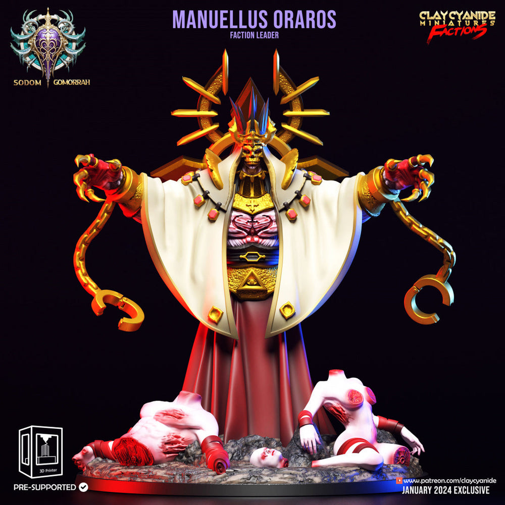 3D Printed Clay Cyanide Sodomite Vexxers FACTION 28 32 mm D&D (Online Only)