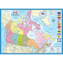Map of Canada 1000 Piece Jigsaw Puzzle Eurographics (ONLINE ORDER ONLY)
