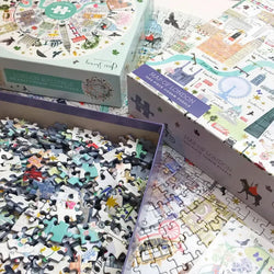 Map of London 1000 Piece Jigsaw Puzzle Gibsons