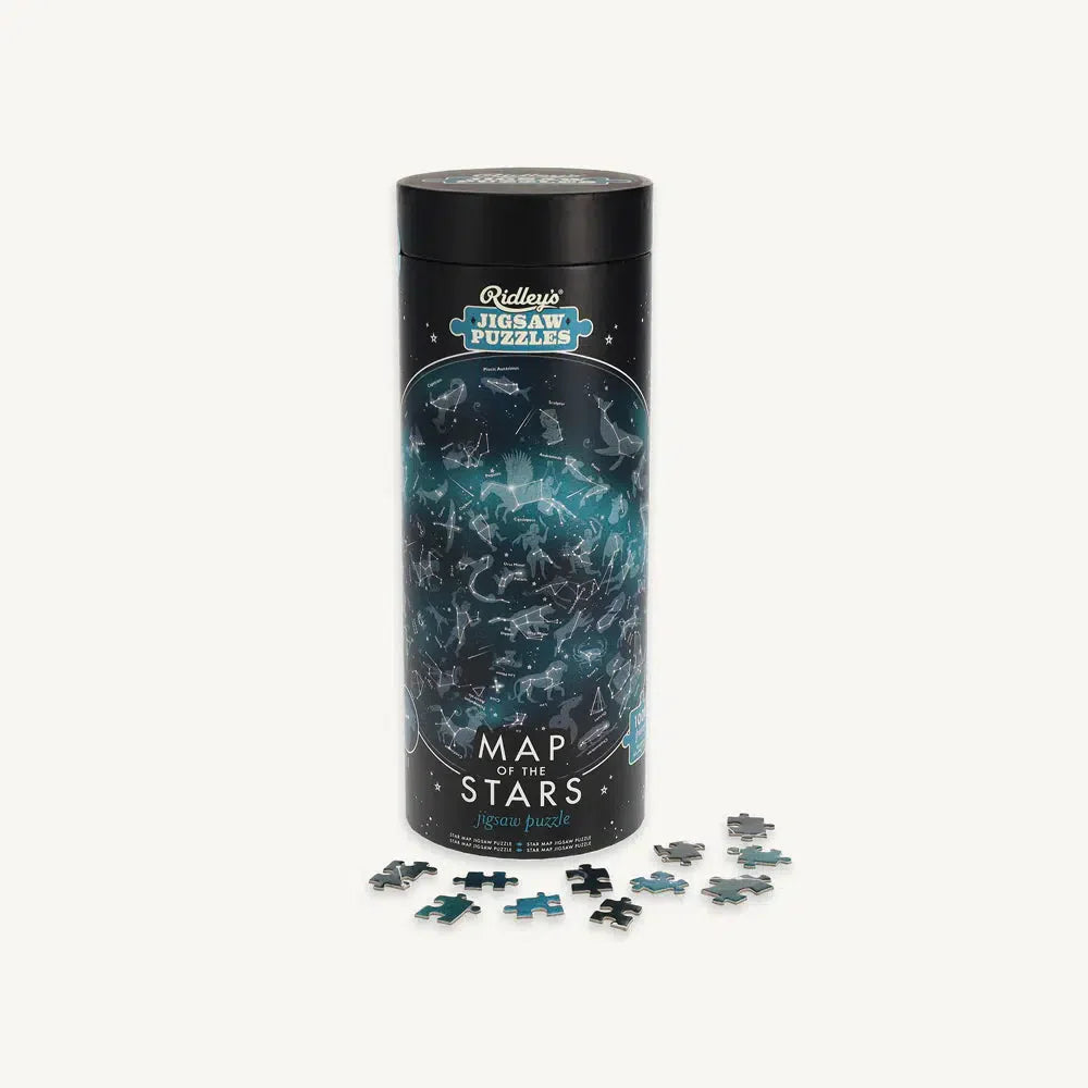 Map of the Stars 1000 Piece Round Jigsaw Puzzle Ridley (ONLINE ORDER ONLY)