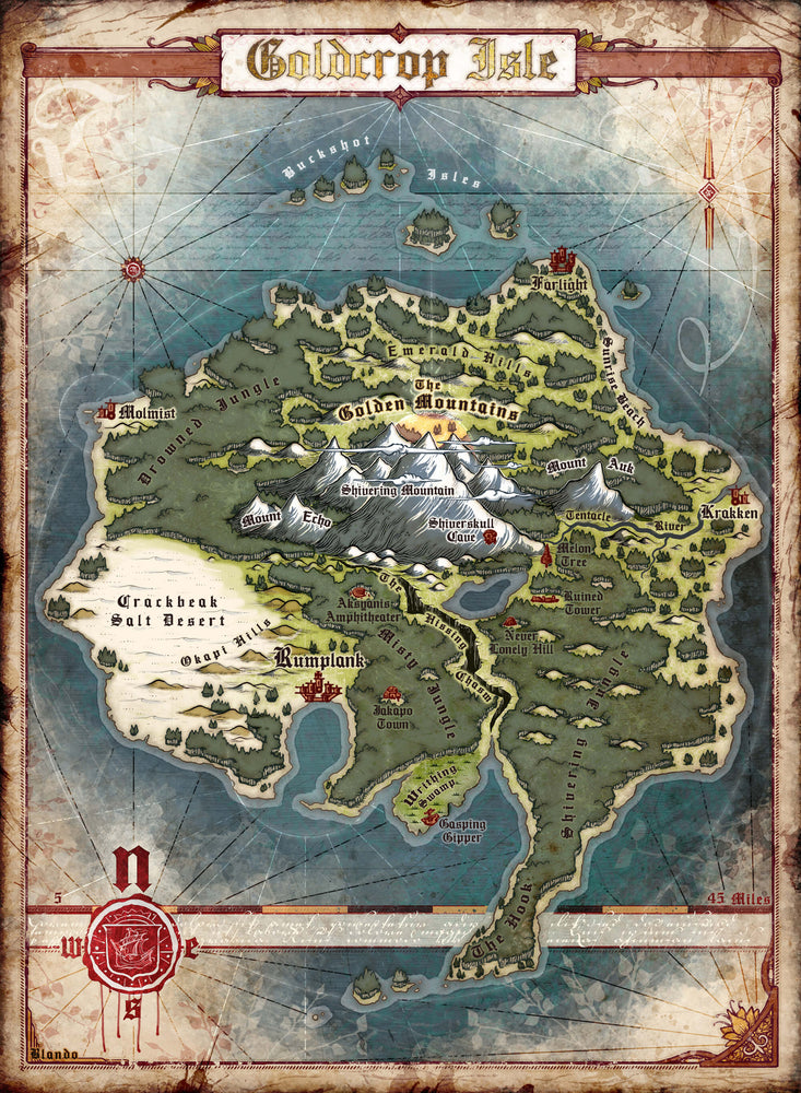 Jewel of the Indigo Isles Hardcover & PDF (Online Order Only)