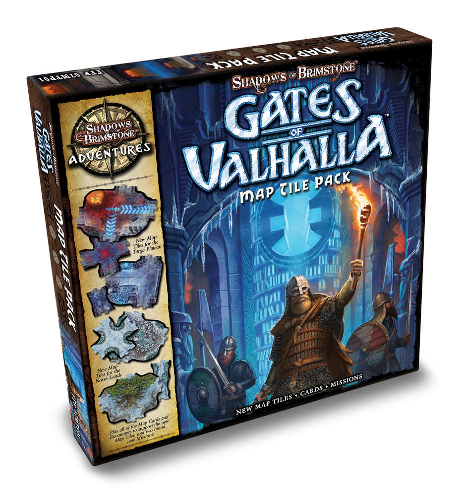 Shadows of Brimstone: Gates of Valhalla Map Tile Pack (ONLINE ORDER ONLY)