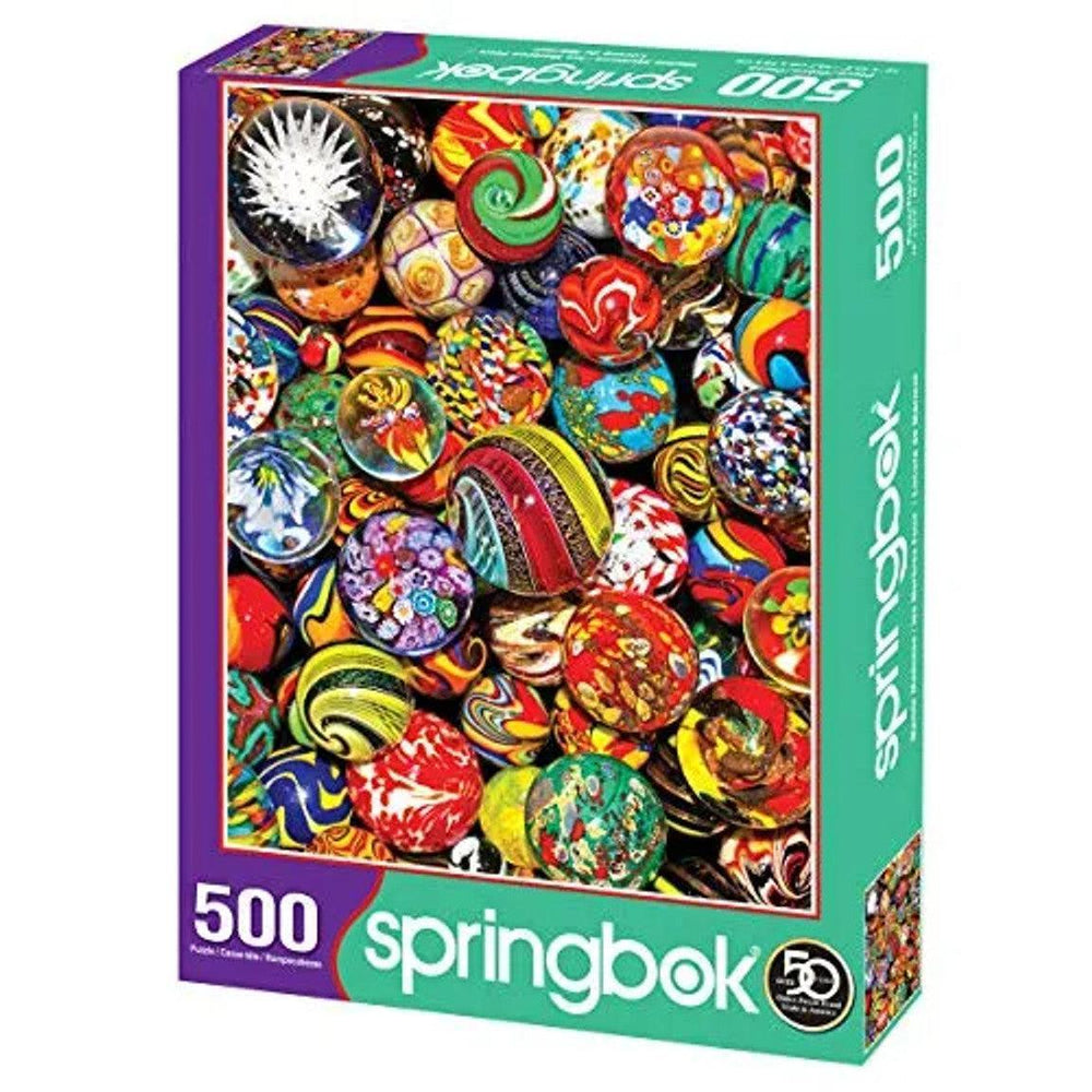 Marble Madness 500 Piece Jigsaw Puzzle Springbok (ONLINE ORDER ONLY)