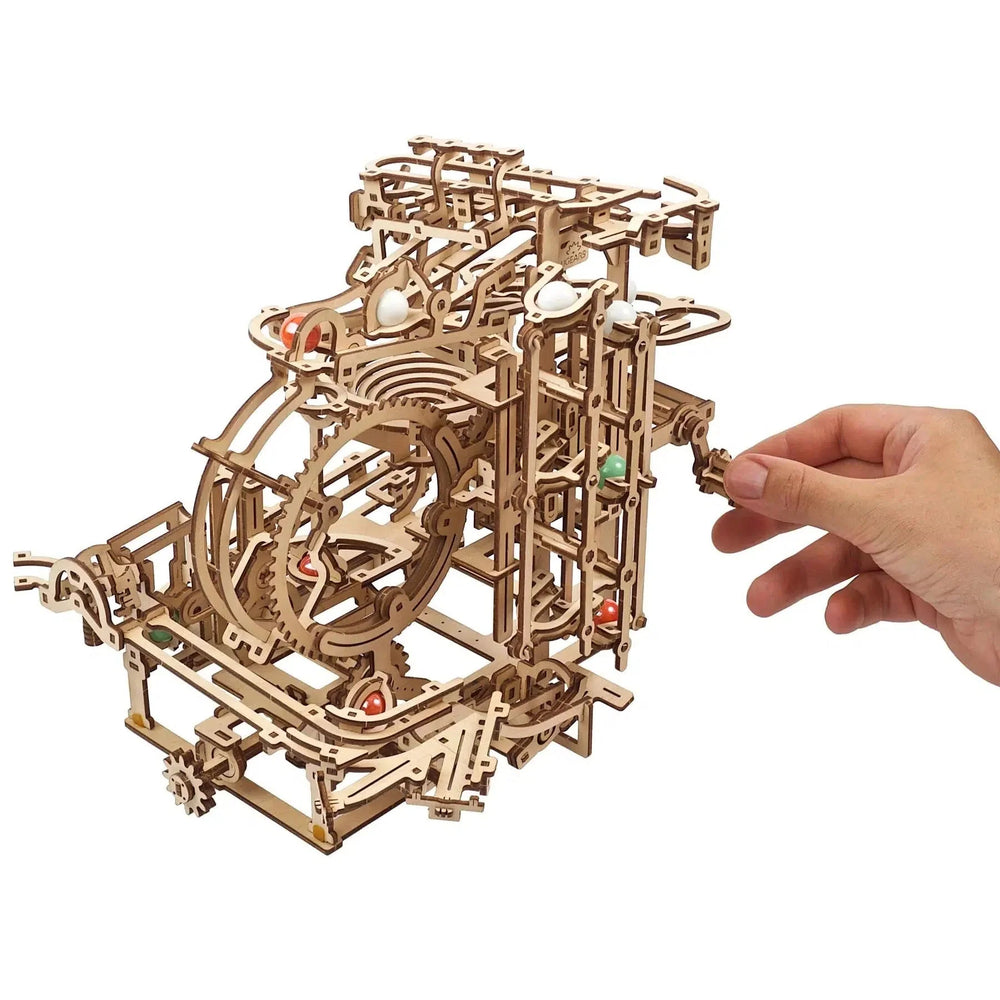 Marble Run Stepped Hoist 3D Wood Model Kit UGEARS (ONLINE ORDER ONLY)