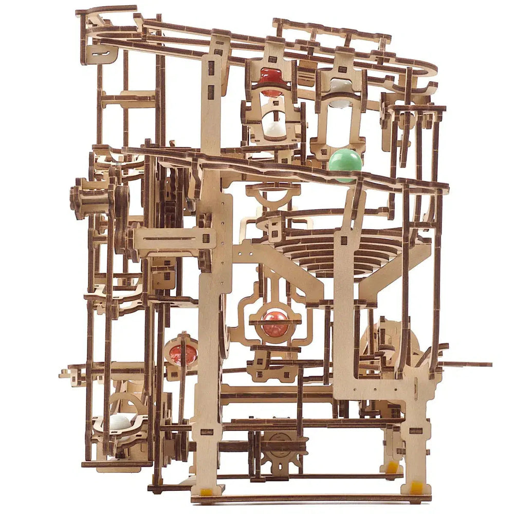Marble Run Stepped Hoist 3D Wood Model Kit UGEARS (ONLINE ORDER ONLY)