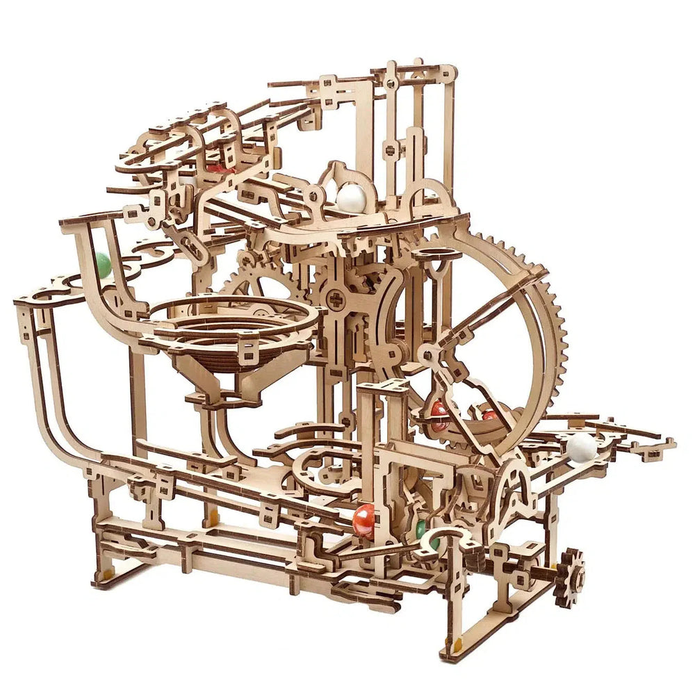 Marble Run Stepped Hoist 3D Wood Model Kit UGEARS (ONLINE ORDER ONLY)