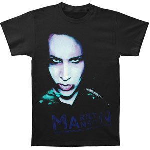 Marilyn Manson Oversaturated Men'S T-Shirt, Black, Large [T-Shirt] (ONLINE ORDER ONLY)