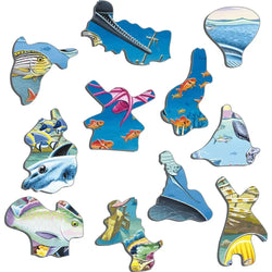 Marine Life in the Pacific Ocean 66 Piece Tray Jigsaw Puzzle Larsen