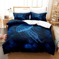 Marine Animal Bedding Set Quilt Cover Without Filler (Online Order Only)