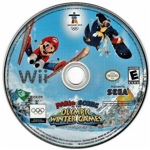 Mario And Sonic At The Olympic Winter Games - Wii (Online Order Only)