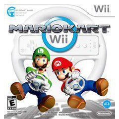 Mario Kart Wii [Wheel Bundle] - Wii (White) (Online Order Only)