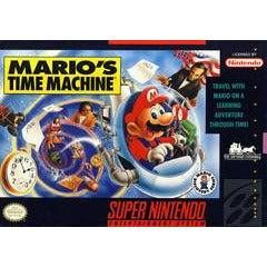 Mario's Time Machine - Super Nintendo - (LOOSE) (Online Order Only)