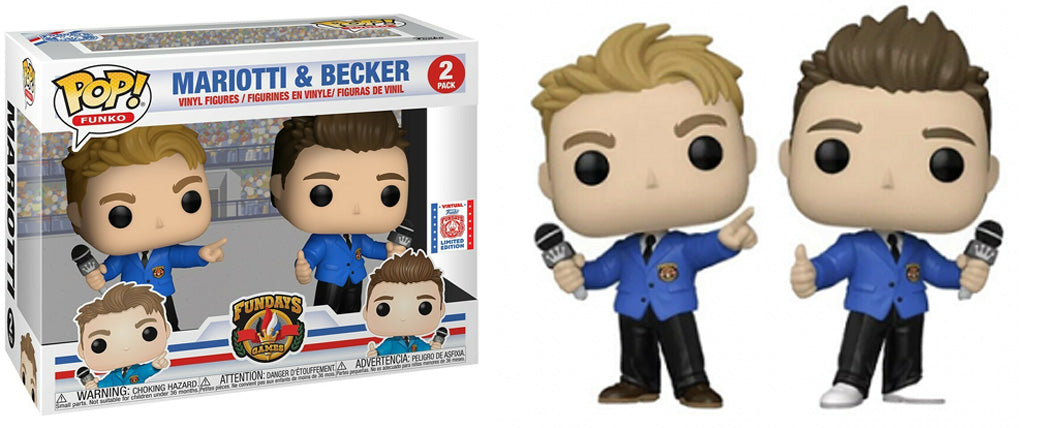 Mariotti & Becker (Funday Games) 2-pk - 2021 Virtual Funko Fundays (Online Order Only)
