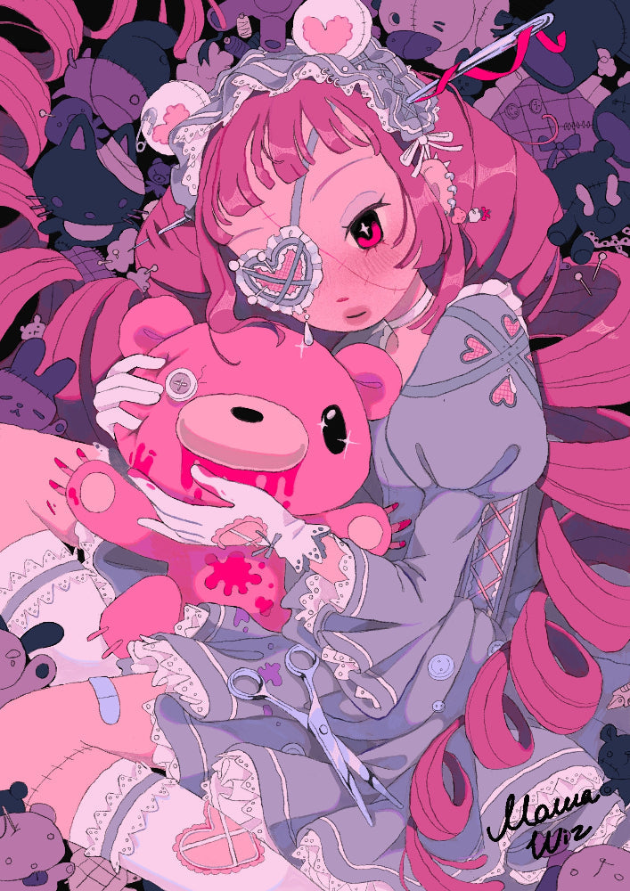 MawaWiz - Dear - Art Print - Gloomy Bear Exhibition (ONLINE ORDER ONLY)