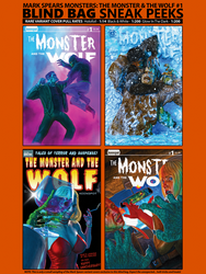 Mark Spears Monsters The Monster & The Wolf #1 A Mark Spears Blind Bag (10/08/2025) Ex Posse 5 PACK (ONLINE ORDER ONLY)