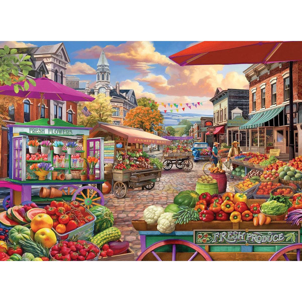 Market Time 500 Piece Jigsaw Puzzle Eurographics (ONLINE ORDER ONLY)