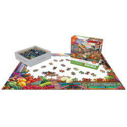 Market Time 500 Piece Jigsaw Puzzle Eurographics (ONLINE ORDER ONLY)