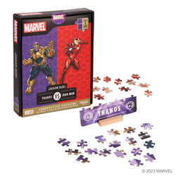 Marvel Iron Man vs. Thanos Set of 2 70 Piece Jigsaw Duel Puzzles Ridley (ONLINE ORDER ONLY)