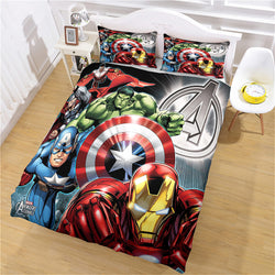 Marvel Avengers Bedding Set Quilt Cosplay Quilt Cover Without Filler (Online Order Only)