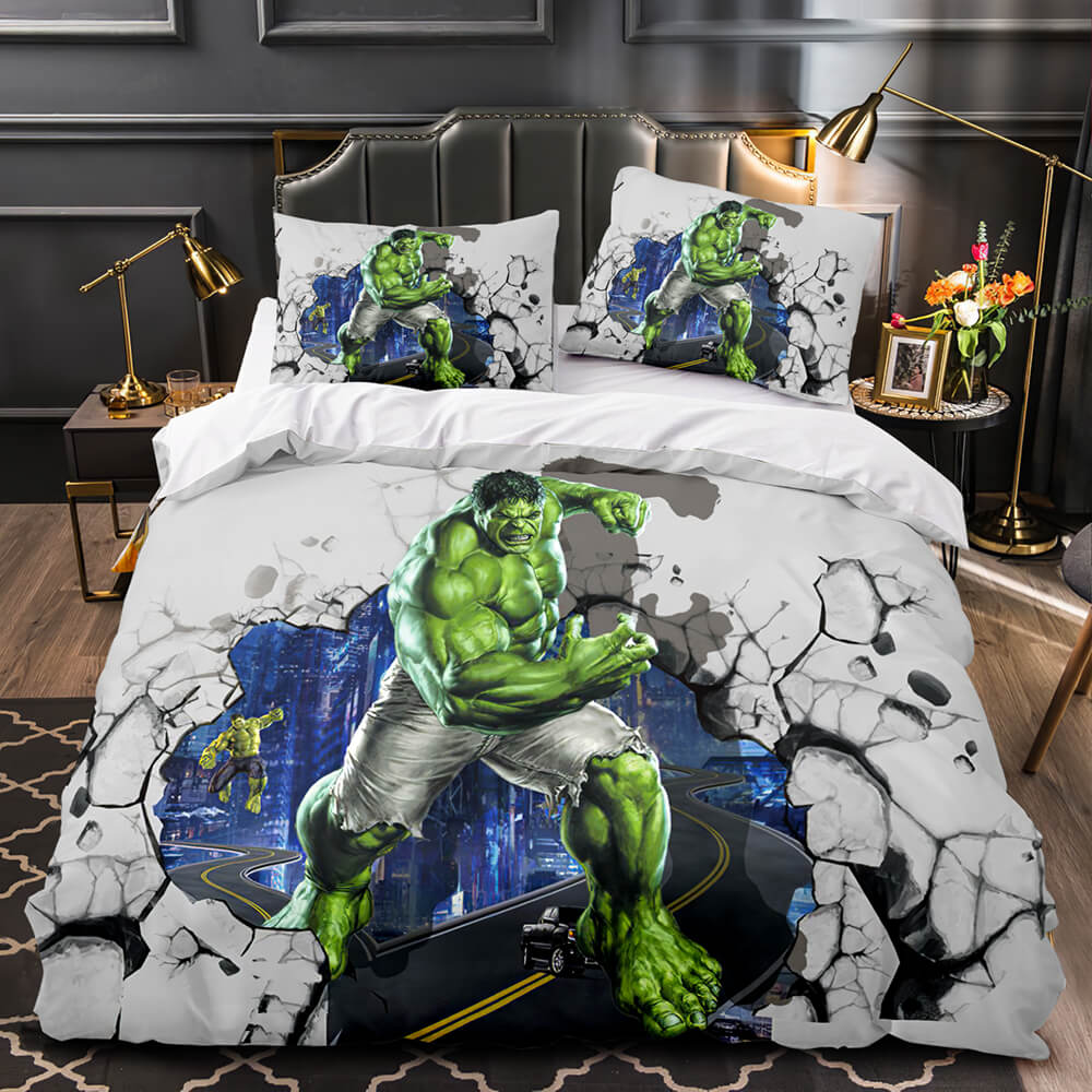 Marvel Avengers Cosplay Bedding Set Quilt Covers Without Filler (Online Order Only)