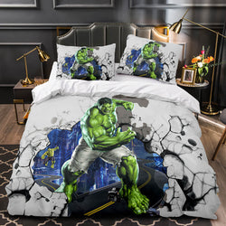 Marvel Avengers Cosplay Bedding Set Quilt Covers Without Filler (Online Order Only)