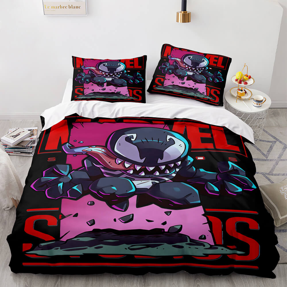 Marvel Comics Cosplay Bedding Set Quilt Cover Room Decoration (Online Order Only)