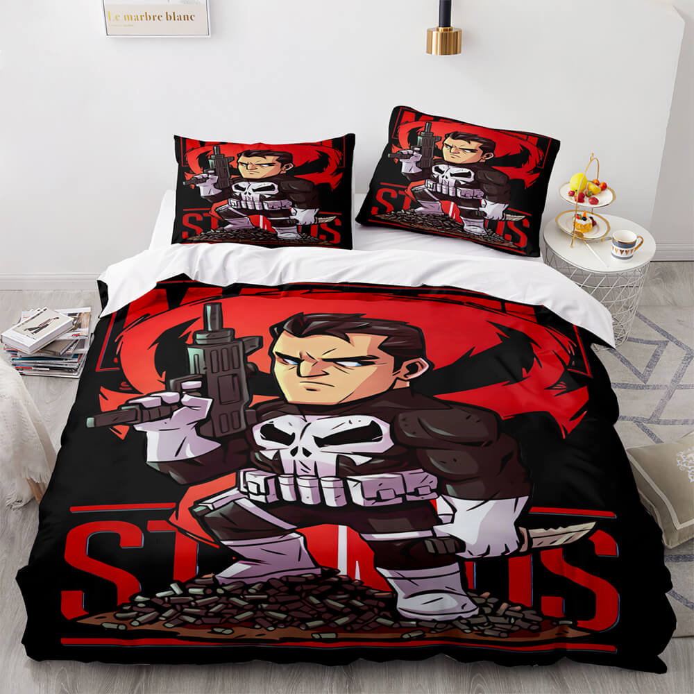 Marvel Comics Cosplay Bedding Set Quilt Cover Room Decoration (Online Order Only)