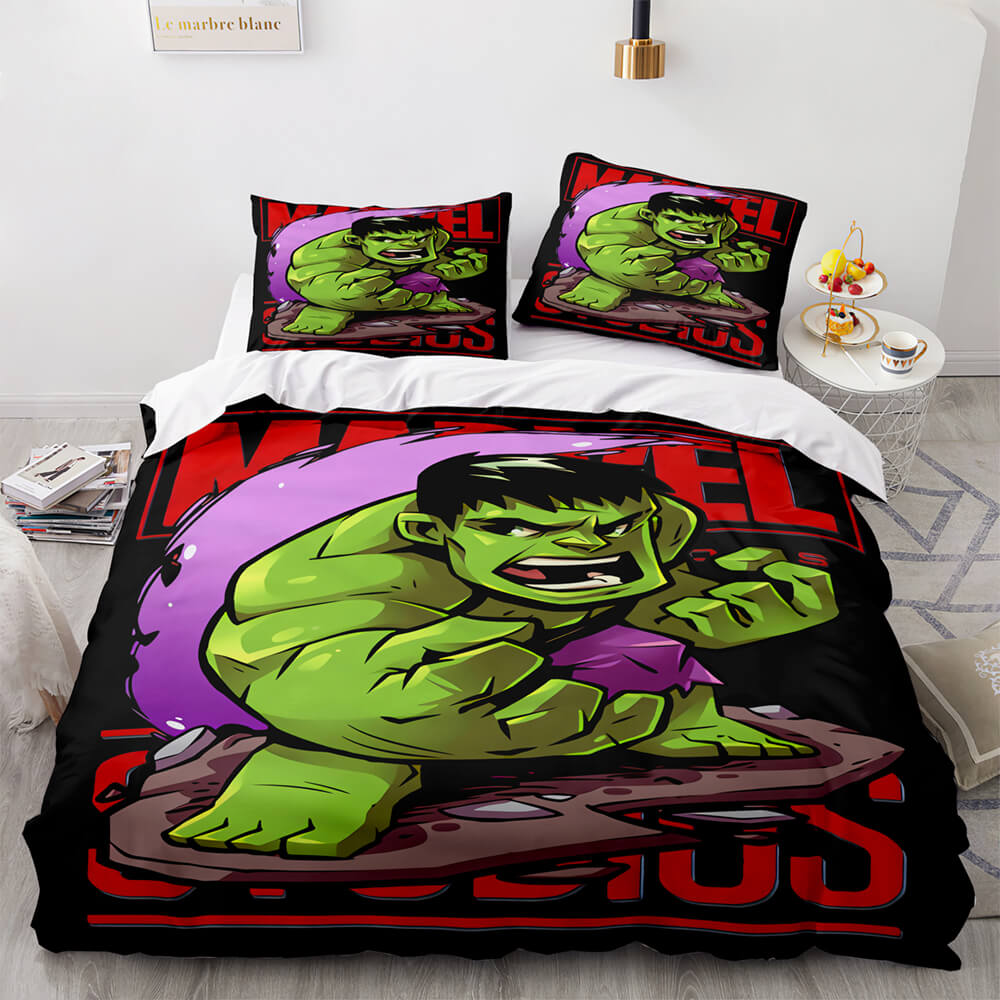 Marvel Comics Cosplay Bedding Set Quilt Cover Room Decoration (Online Order Only)