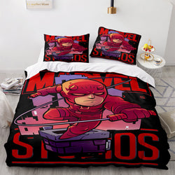 Marvel Comics Cosplay Bedding Set Quilt Cover Room Decoration (Online Order Only)