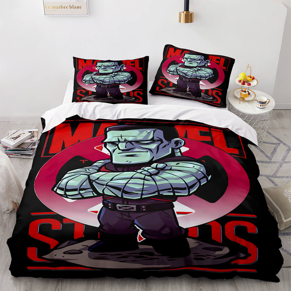 Marvel Comics Cosplay Bedding Set Quilt Cover Room Decoration (Online Order Only)