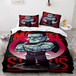Marvel Comics Cosplay Bedding Set Quilt Cover Room Decoration (Online Order Only)