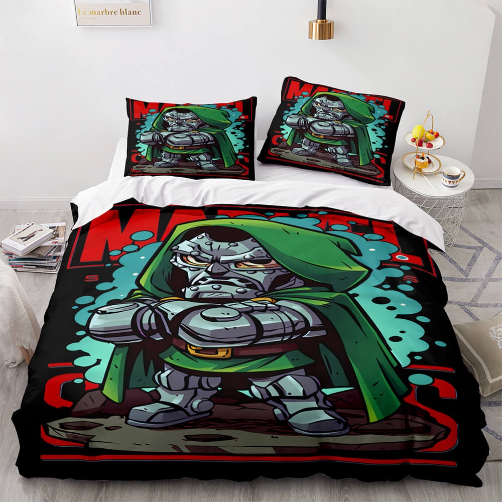 Marvel Comics Cosplay Bedding Set Quilt Cover Room Decoration (Online Order Only)