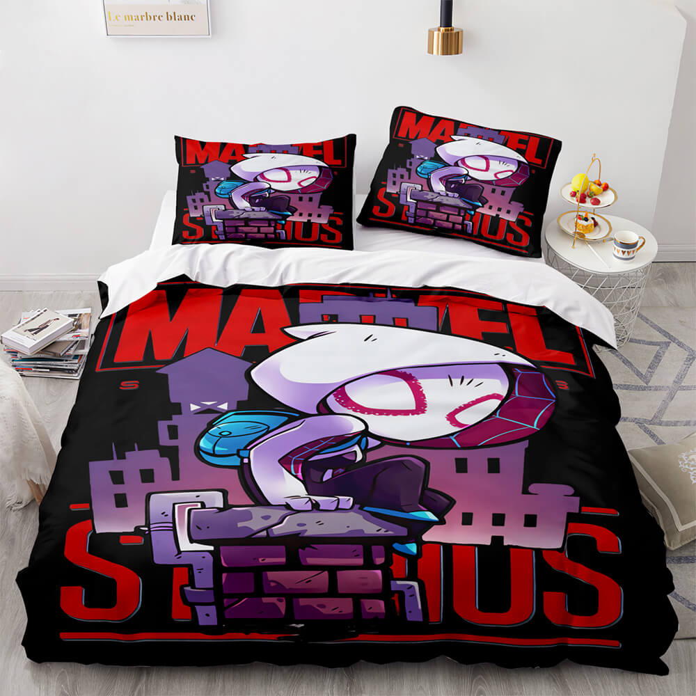 Marvel Comics Cosplay Bedding Set Quilt Cover Room Decoration (Online Order Only)
