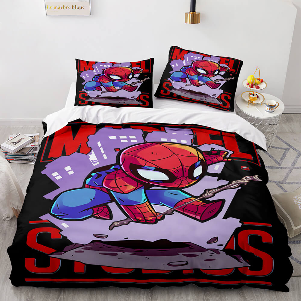 Marvel Comics Cosplay Bedding Set Quilt Cover Room Decoration (Online Order Only)