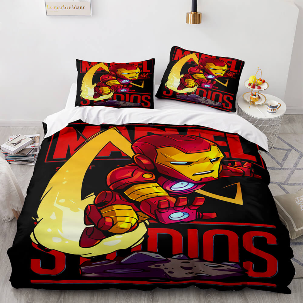 Marvel Comics Cosplay Bedding Set Quilt Cover Room Decoration (Online Order Only)