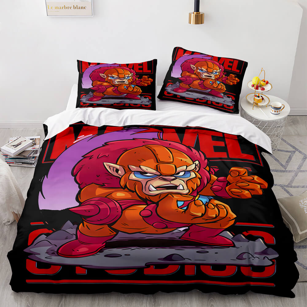 Marvel Comics Cosplay Bedding Set Quilt Cover Room Decoration (Online Order Only)