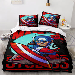 Marvel Comics Cosplay Bedding Set Quilt Cover Room Decoration (Online Order Only)