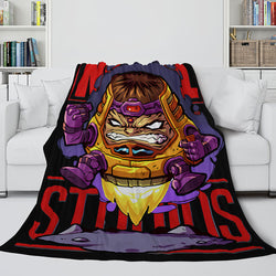 Marvel Hero Flannel Fleece Throw Cosplay Blanket Shawl Wrap Nap Quilt (Online Order Only)